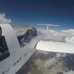 Flugwegposition um 14:07:39: Aufgenommen in der Nähe von Département Hautes-Alpes, Frankreich in 5017 Meter
